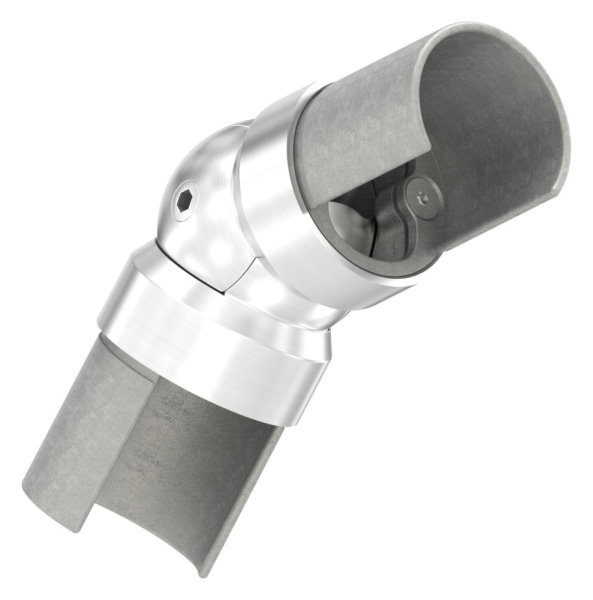 Gelenkverbinder V2A fuer Ø 42-4 mm Rohr 120-180°-88-11LED-NU-60312.240