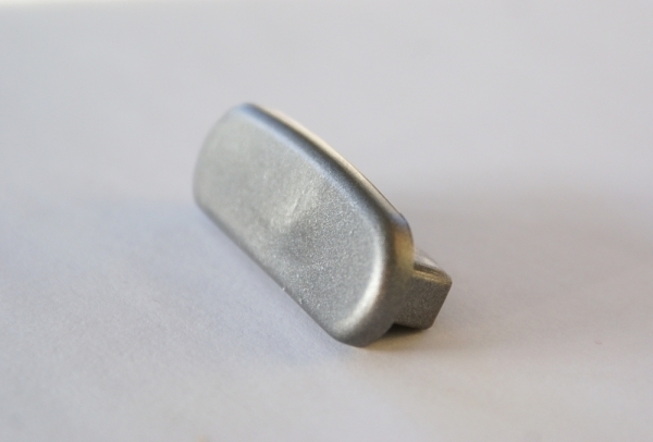 Endkappe fuer Kunststoffhandlauf 40x8 mm- graualuminium-88-11EK-F408.019