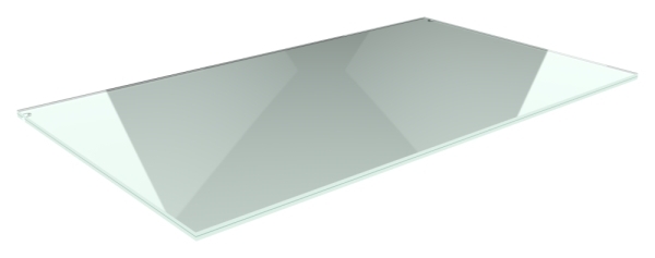 Eleganza canopy Glas- 1600x800mm VSG aus 2x8mm TVG mit 1-52mm PVB-88-11VDE-G17P.1600X800