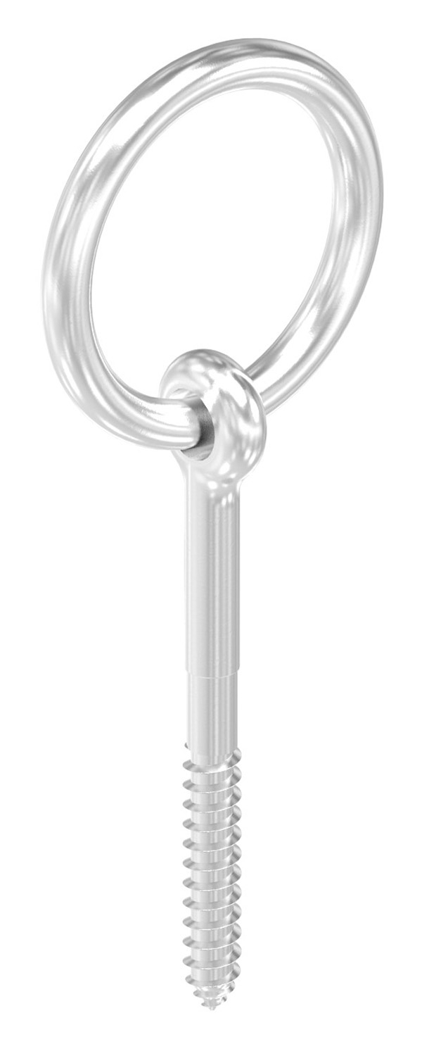 Ring Ø 32 mm mit Holzschraube V4A-11-2953.1