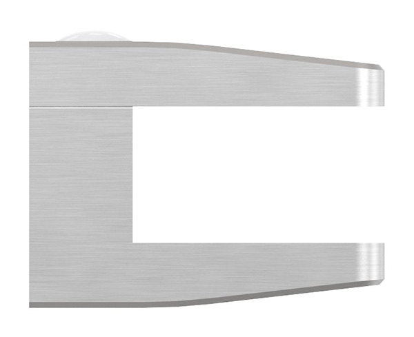 Glasklemme 60x70x45 mm AbZ fuer Anschluss flach V2A-10-3300ABZ.4