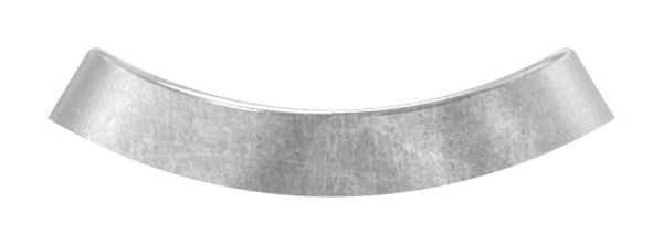 Halteplatte - 64x24x4 mm - fuer Rundrohr Ø 42-4 mm - Stahl S235JR- roh-30-1405.8