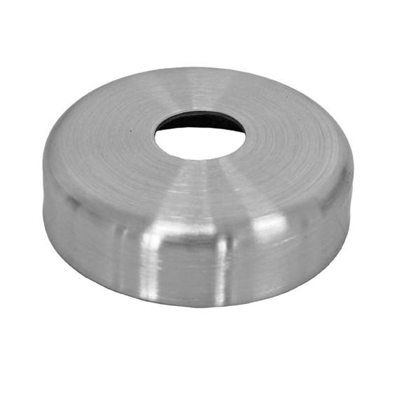 Abdeckrosette Ø 45x13 mm fuer Rundrohr Ø 12 mm V2A-89-11A0514012B-A.4