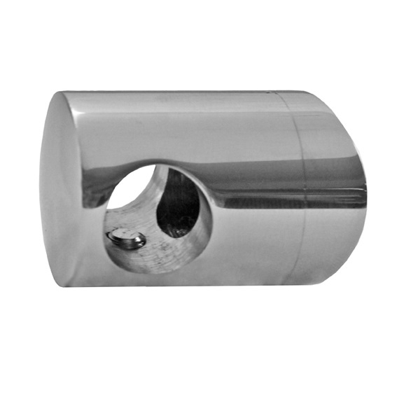 Querstabendhalter Edelstahl AISI 304 fuer d12 Stab- Pfosten D42-4 Glanz-89-11A0830042L-A.4