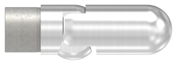 Gelenkstueck V2A fuer Rohr Ø 42-4x2-0 mm rechts K240 geschliffen-88-1156258-320.R