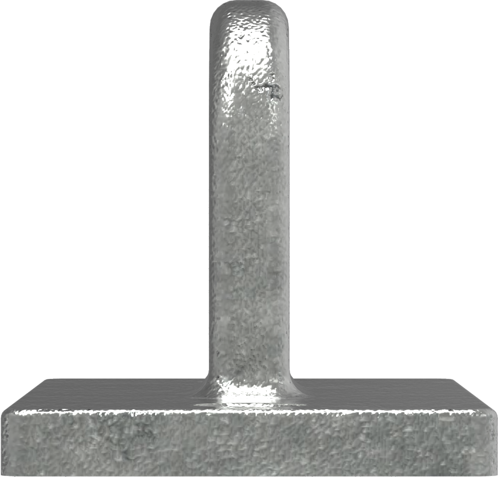 Rohrverbinder - Gelenkfusshalter - 169M - fuer A27 - B34 - C42 - D48 - E60 - Feuerverzinkt u. Elektrogalvanisiert-169M