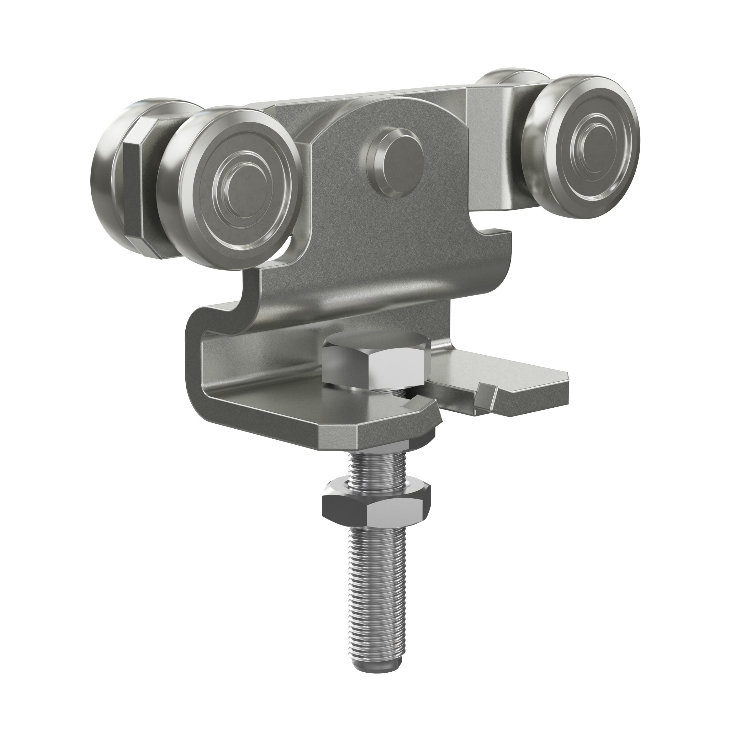 Doppelrolle Schiebetor MEA Gr- 3 verzinkt Ø 48 mm bis 600 kg 10336430-60-0092.7
