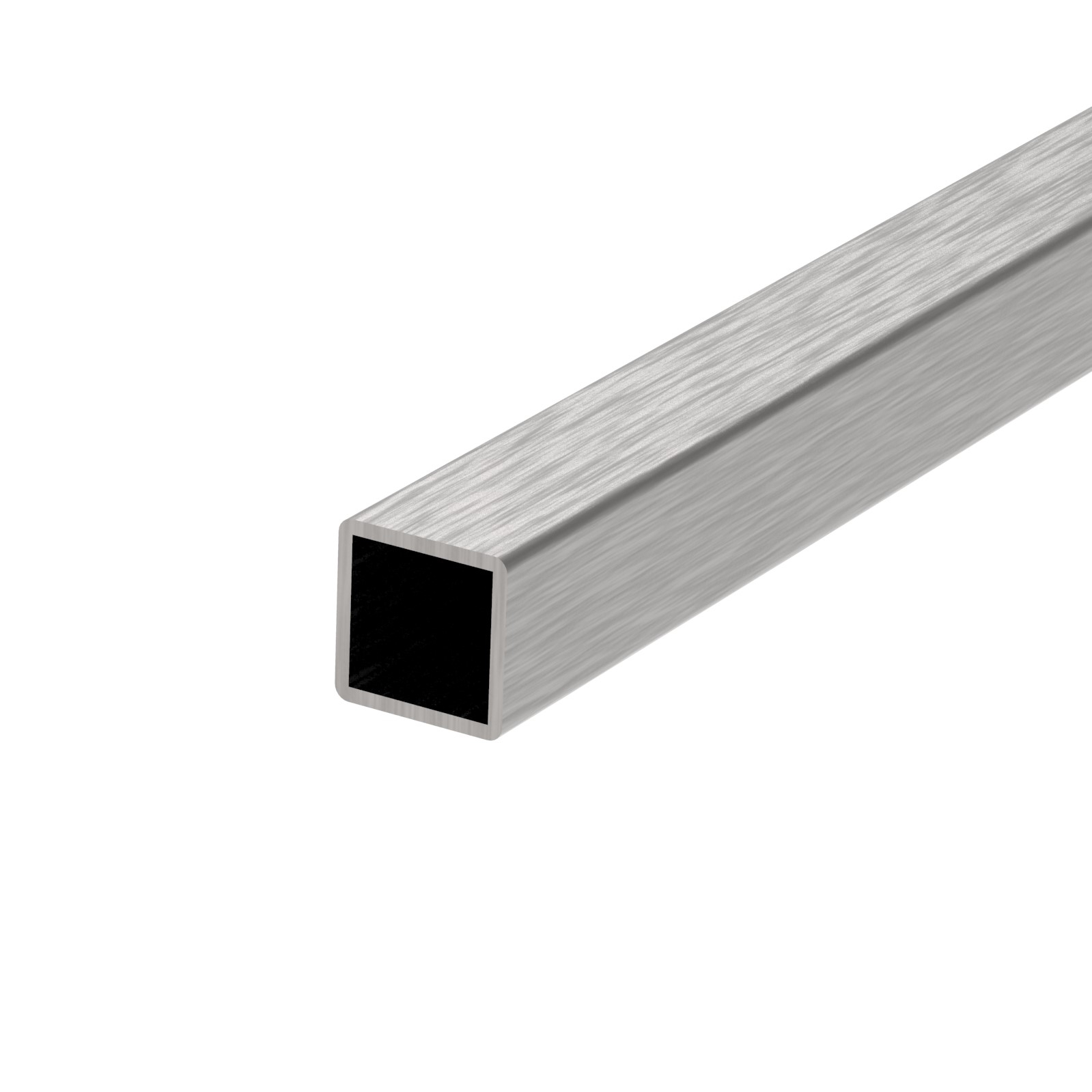 Edelstahl Vierkantrohr AISI 304 12x12x1 mm geschliffen 6000 mm-89-11A12X12X16000-A.4