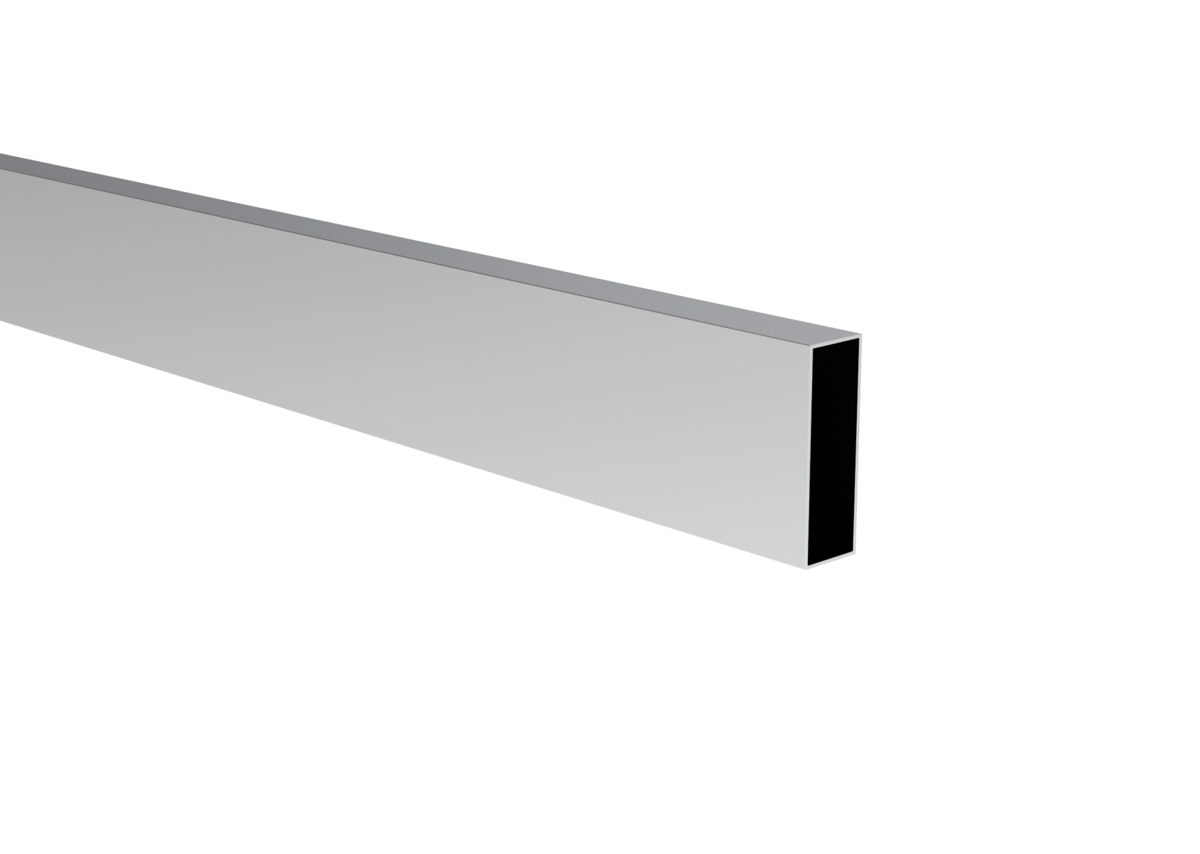 Rechteckprofil Stahl verzinkt 20x60x1-2 mm Laenge 6000 mm-89.ZN20X60X126000