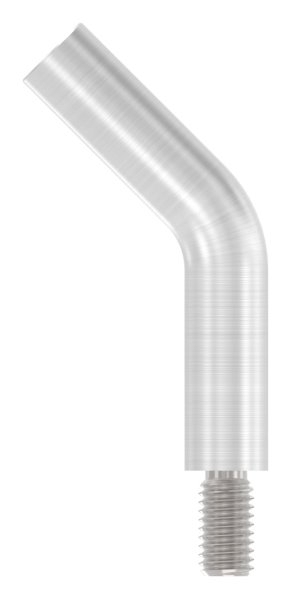 Edelstahl Traegerstift 135° gebogen Ø 12 x 60 mm - M8x15 - zum Anschweissen -V2A-11-2159.4