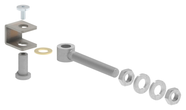 Torband M12 verstellbar Stahl -Roh- S235JR-30-3525.8