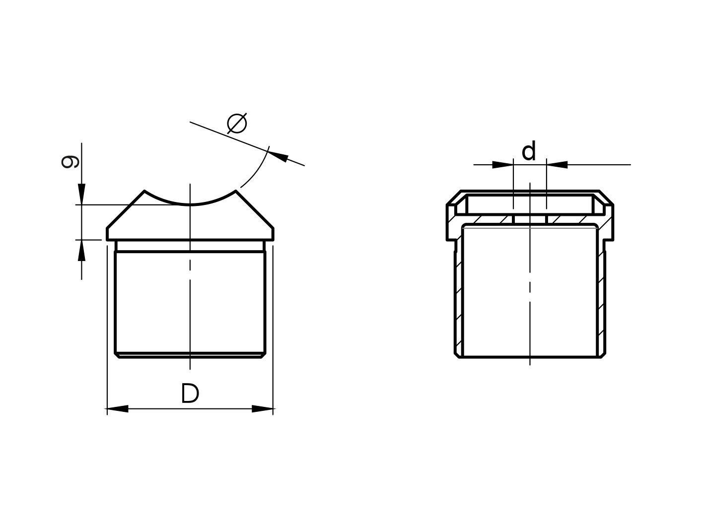 Rohrsattel zum Kleben fuer Rundrohr Ø 33-7x2-0 mm V2A-11-3324-A.4