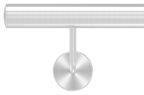 Handlauf montagefertig Laenge- 1800 mm Rundrohr- Ø 42-4 mm V2A-12-0103.4