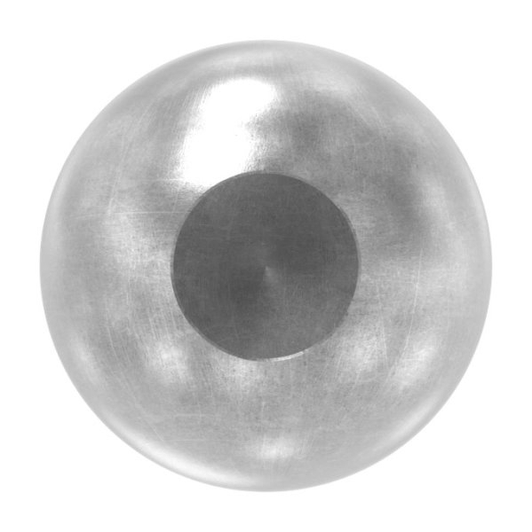 Kugel Ø 35 mm - mit Sackloch 14-2 mm - Stahl S235JR- roh-30-2741.8