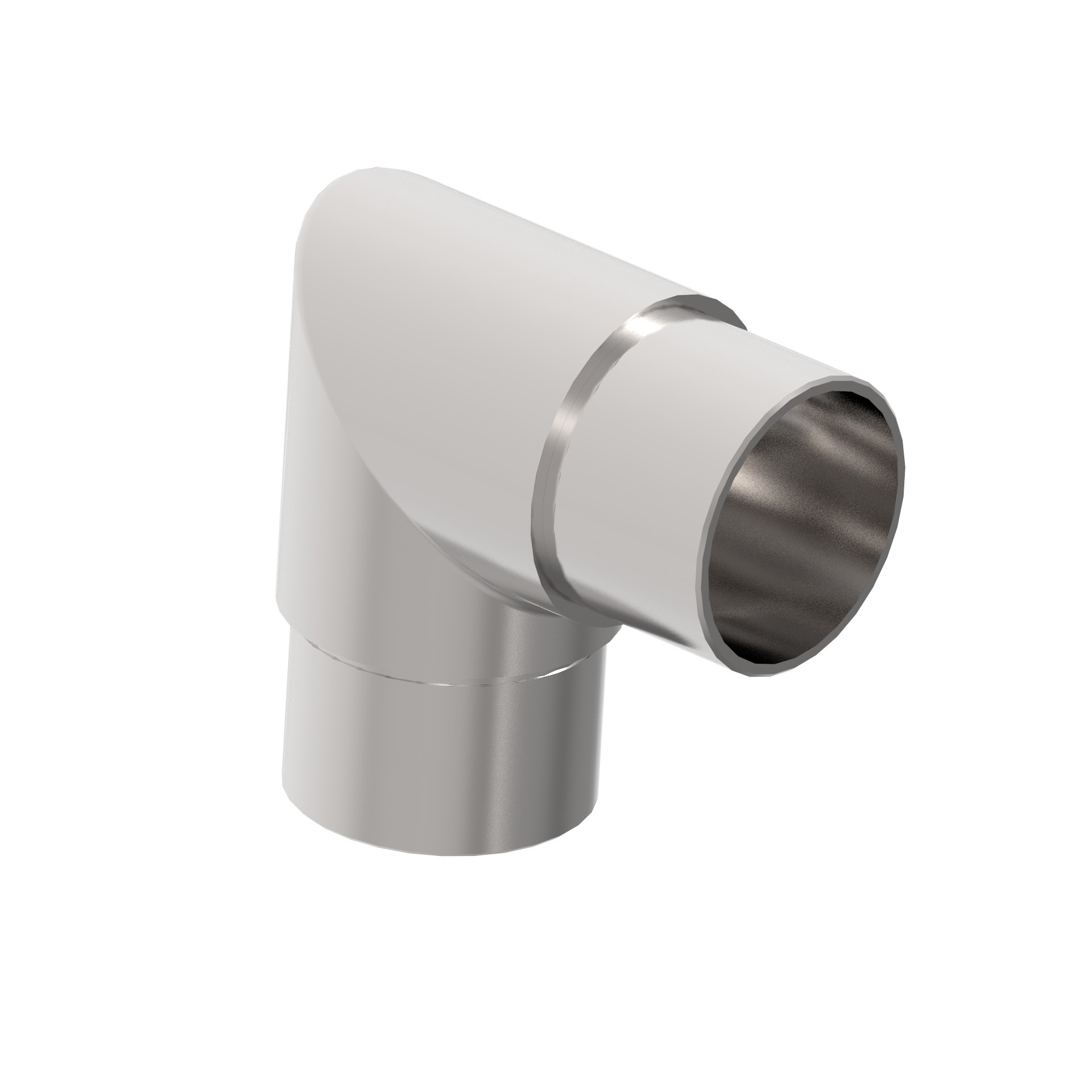 Einsteckbogen V2A Ø 42-4 x 2-0 mm 90° geschliffen zum Kleben-11-3611-A.4