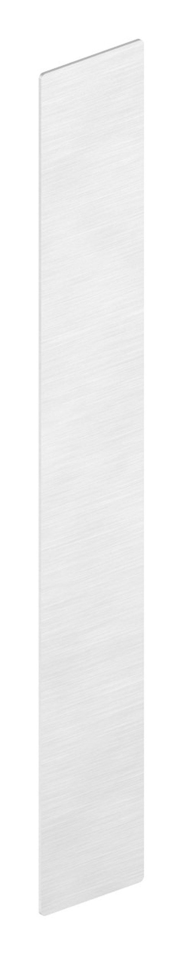 Endkappe - fuer Ganzglasgelaender - fuer Schraege bis 41° - Masse- 301x46-5x1-5 mm - Aluminium-12-3066.6