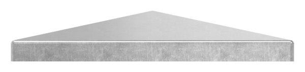Pfeilerbedecker - fuer Quadratrohr - Masse- 100x100 mm - Stahl S235JR- roh-30-2455.8