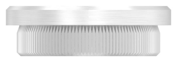 Rohrstopfen flach mit M10 fuer Ø 42-4x3-0 mm V2A-11-5036M10.4
