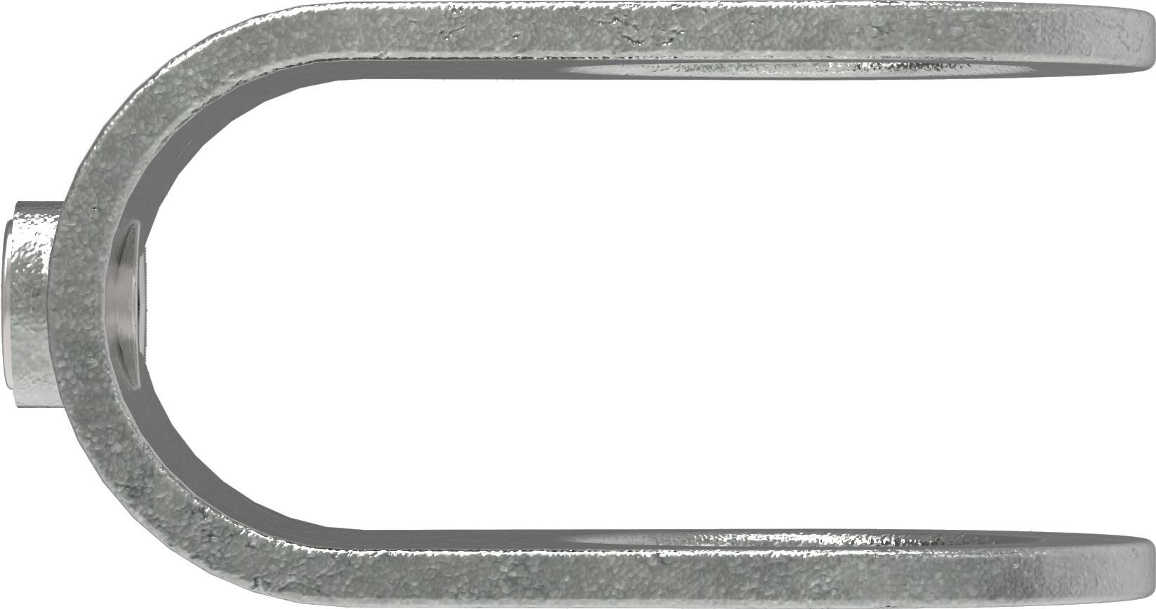 Rohrverbinder - Kreuzstueck offen - 160E60 - 60-3 mm - 2- - Feuerverzinkt u. Elektrogalvanisiert-160E60