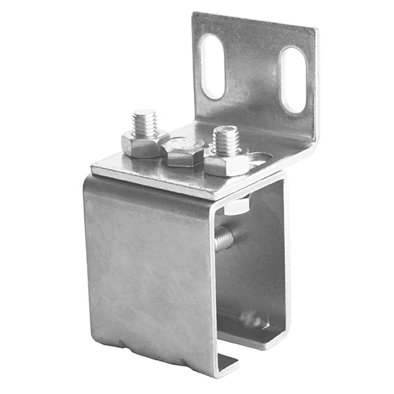 Seitenwandhalter Stahl galvanisch verzinkt fr Profil 33 x 34 mm-89-11H47B33X34-A.4