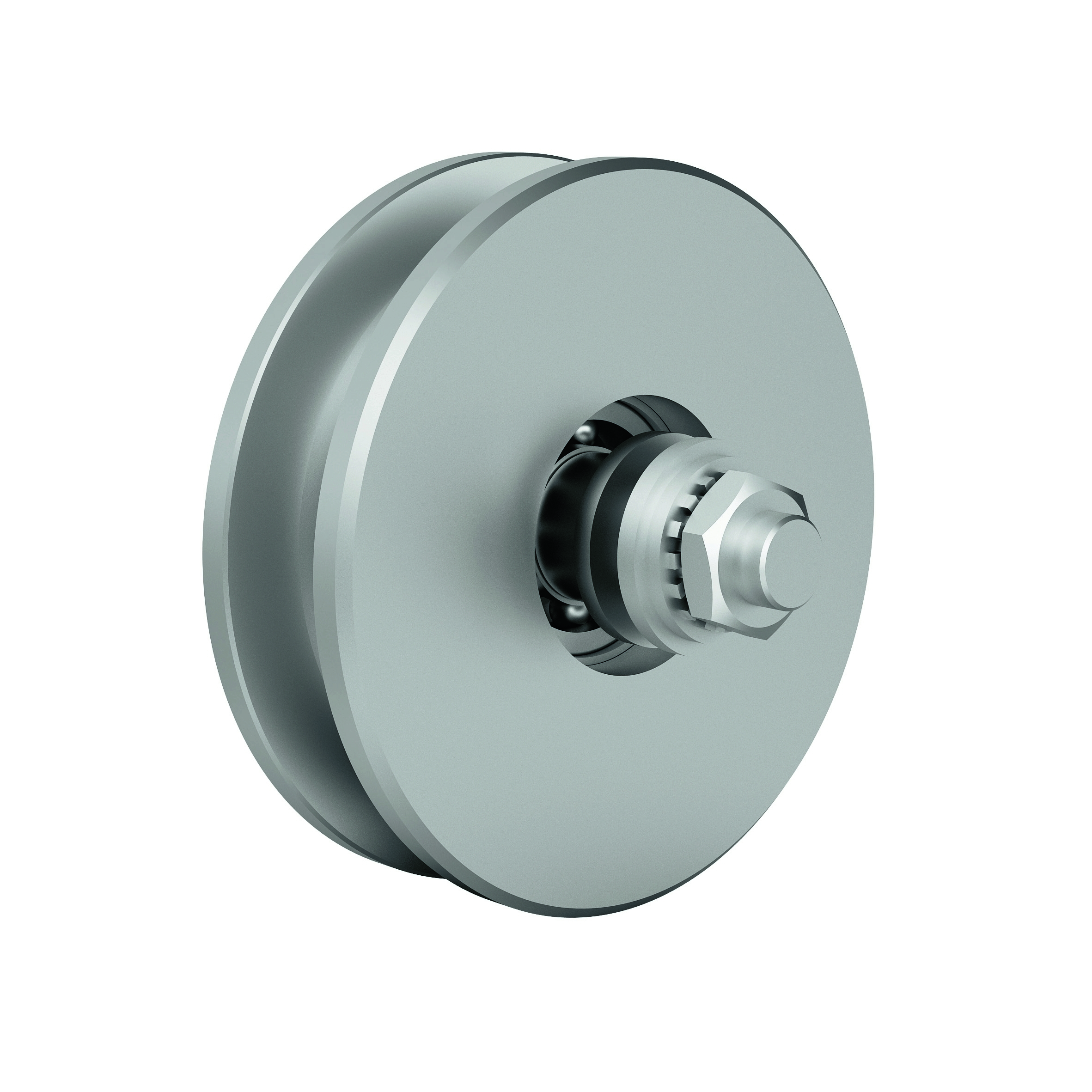 Laufrolle unten- einfach gelagert- Rollen- Ø 140 mm MEA 10337674-60-0204.7