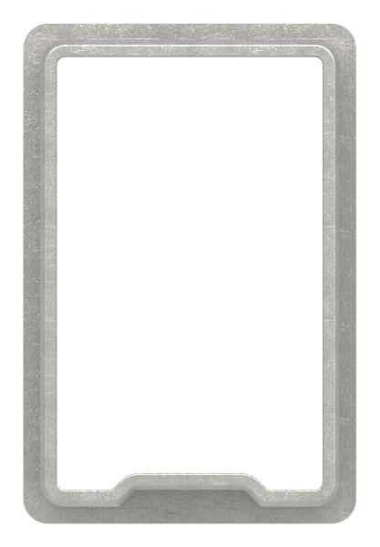Steckverbinder V4A fuer Rohr 60x40x2 mm gerade-88.1110106040