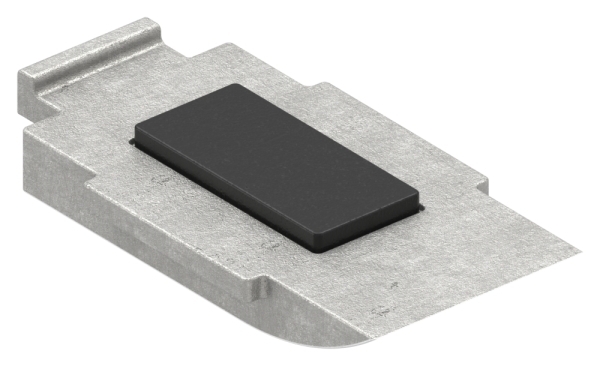 1 Sicherungsboden zu Glasklemme 63x45x30 mm AbZ V2A-10-2414.4