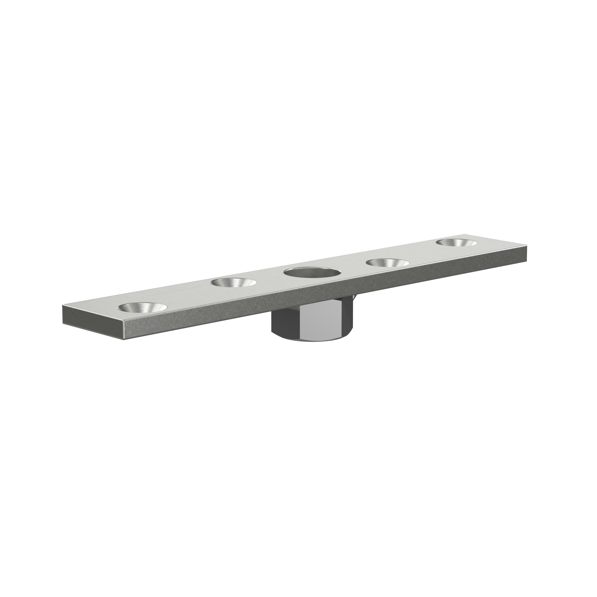Traegerplatte Schiebetor MEA Gr- 4 verzinkt M24 10336655-60-0185.7