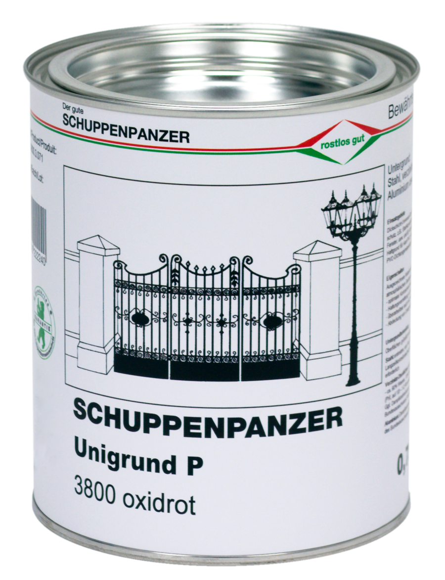 SCHUPPENPANZER-UNIGRUND-P 3800 oxidrot-67-1067.0