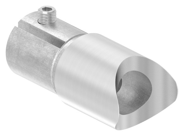Eckverbinder V2A Ø 33-7 mm mit Klemmschraube-11-3658.4