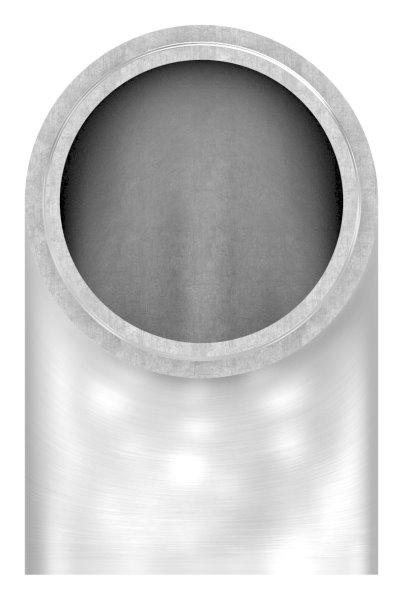 Endbogen V2A Ø 42-4 x 2-0 mm 90° flach-11-3693.4