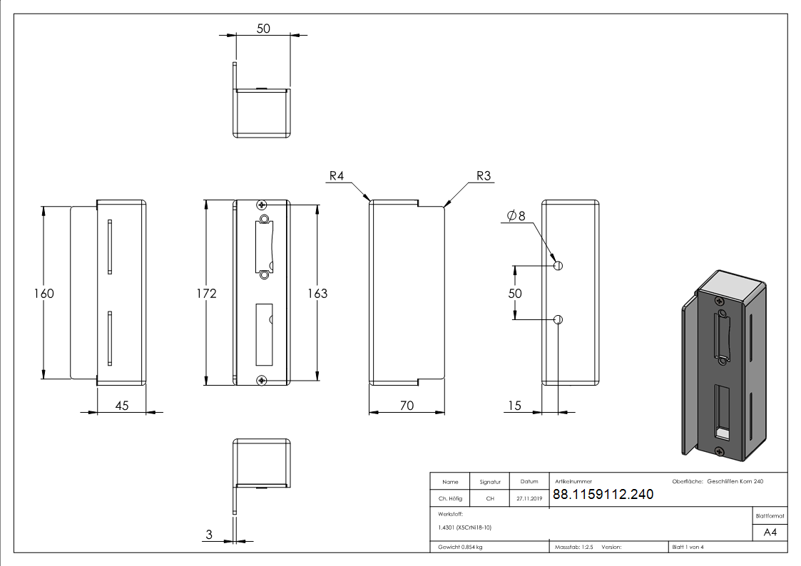 Edelstahlgegenkasten 50mm-88-1159112.240