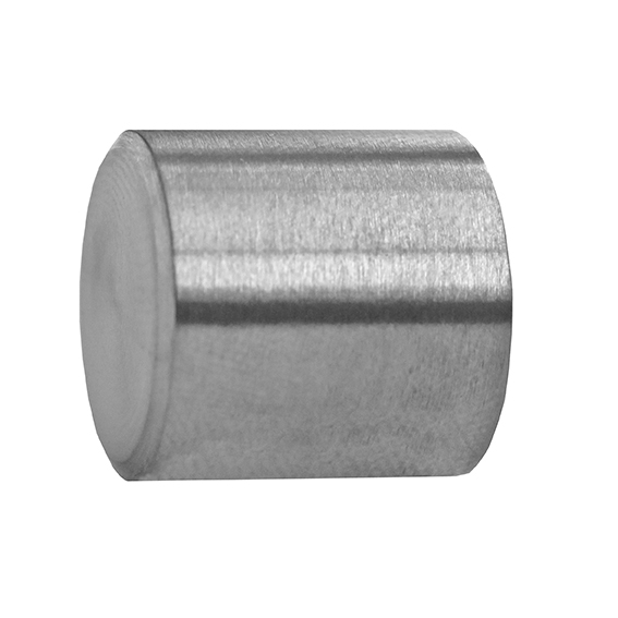 Endkappe fuer Fuellstab Edelstahl AISI 316 Ø 16 mm geschliffen zum Kleben-89-11A140015016-A.4