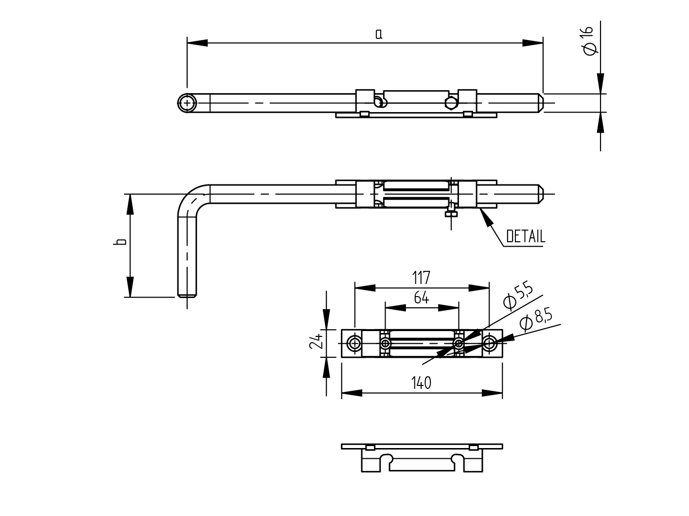 Torriegel Stahl 300 mm verzinkt-89-11D712300-A.4