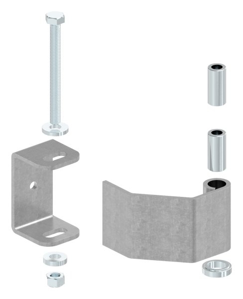 Torband verstellbar zum Anschweissen -gross- Stahl -roh- S235JR-30-3541.7