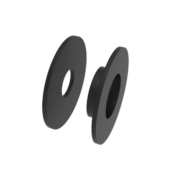 Gummieinlage Dichtung fuer Glaspunkthalter Schwarz-89-11A19471BLACK-A.4