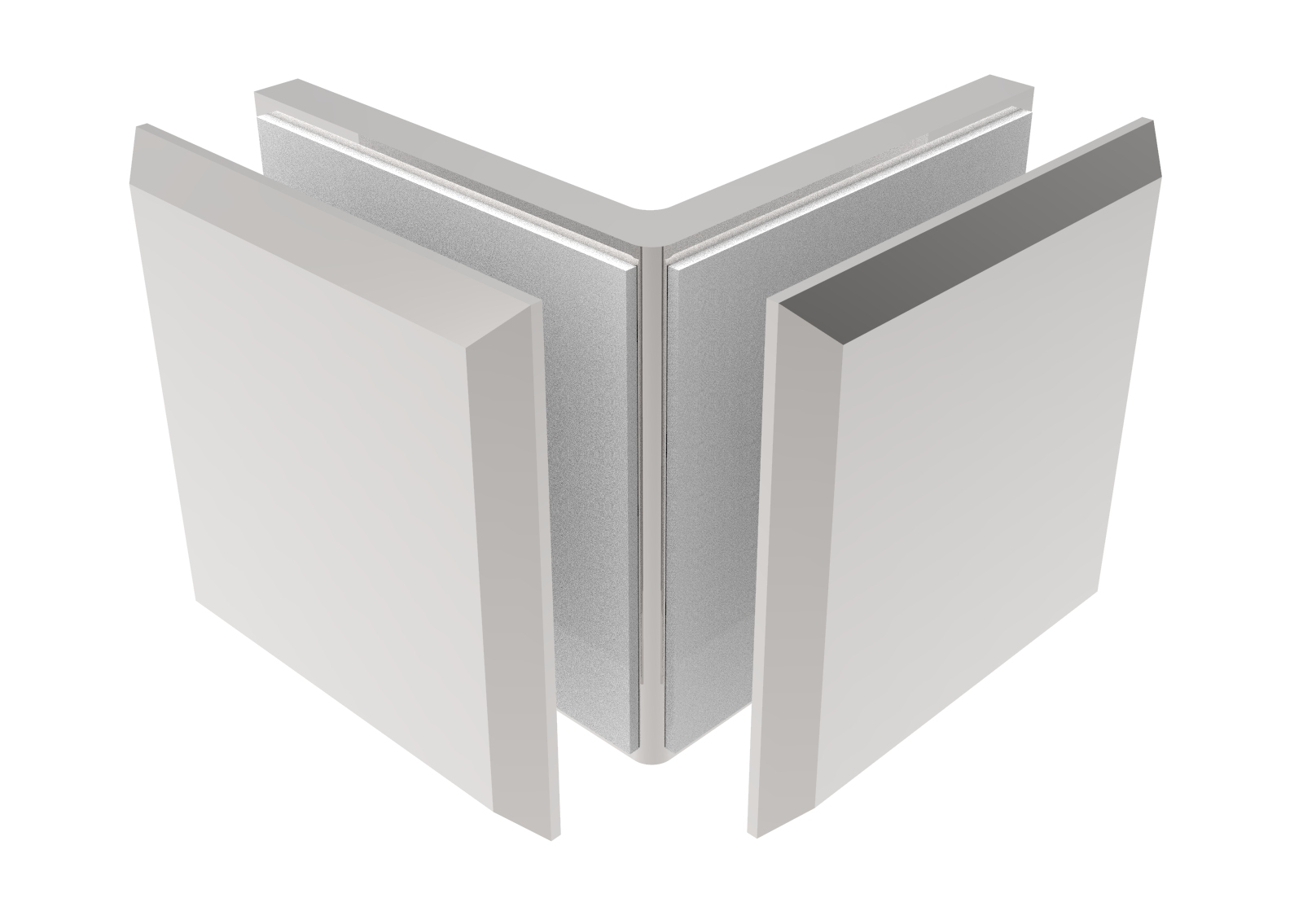 Glasklemme 90 Zinkdruckguss poliert fuer Glas 8-10 mm 45x45 mm-89-11GSZNZP906PCR-A.4