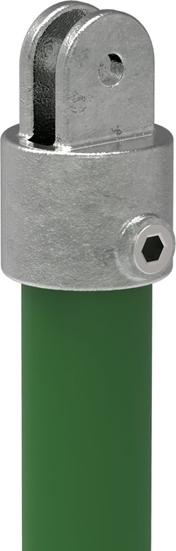 Rohrverbinder Gelenkhalter Ø 42-4 mm -1 1-4- - Temperguss verzinkt - 173FC42-173FC42