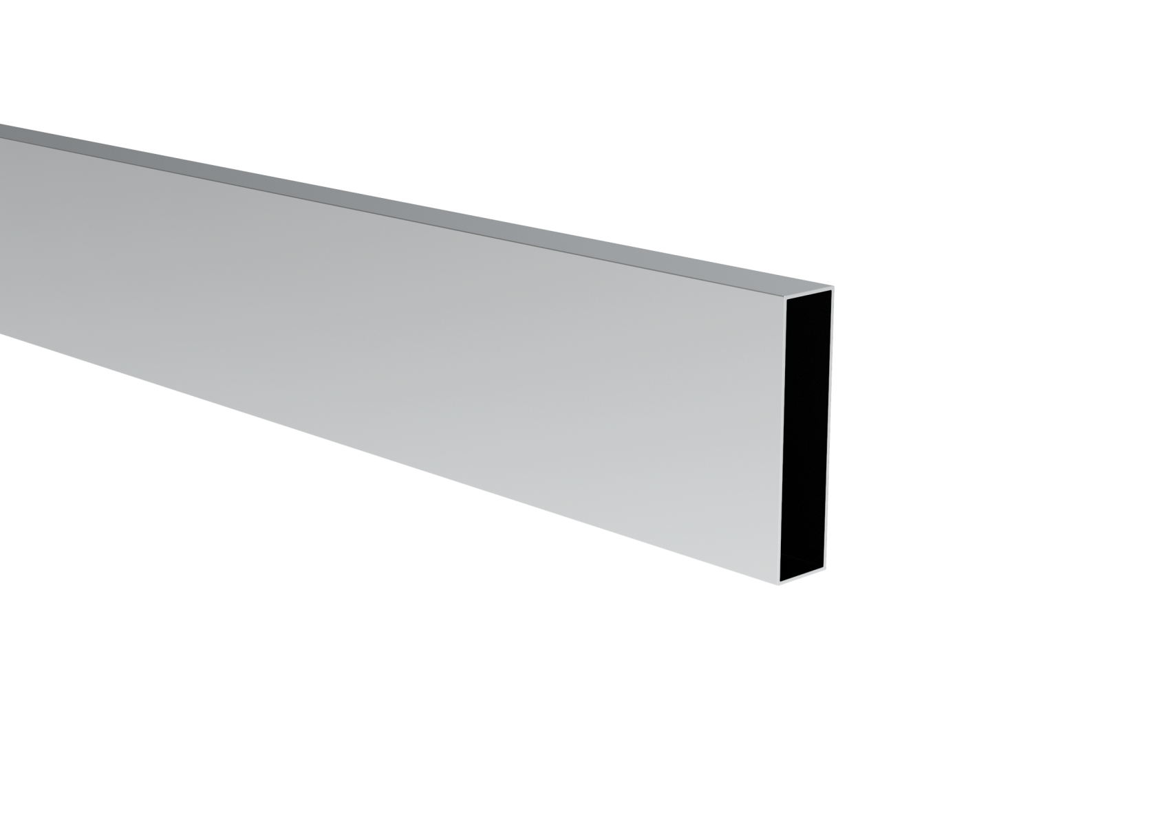 Rechteck Hohlprofil Stahl 20x80x1-2 mm verzinkt 6 m-89.ZN20X80X126000