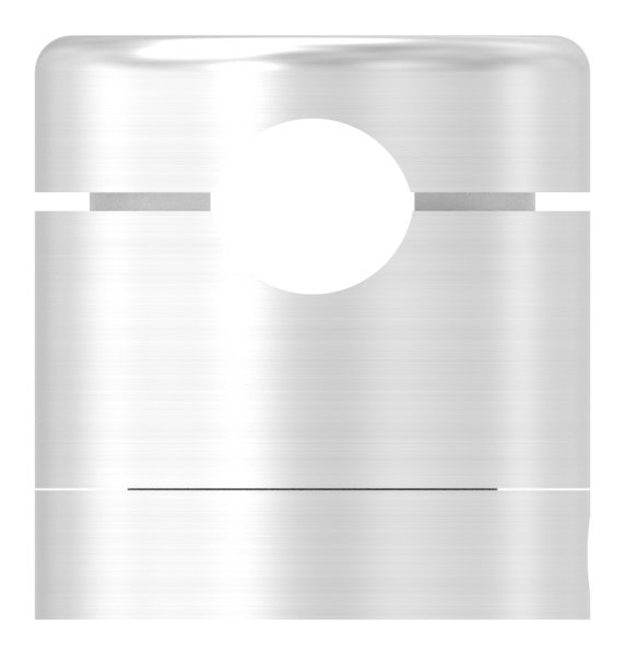 BRENK-fix® Grundhalter fuer Staebe Ø 10mm- ALU-88-11BR-R10M8.ALU