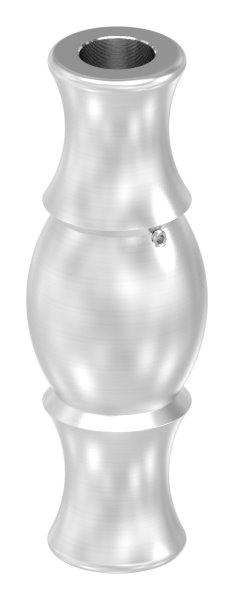 Zierhuelse 90x30 mm mit Bohrung 12-5 mm V2A-11-3483.4