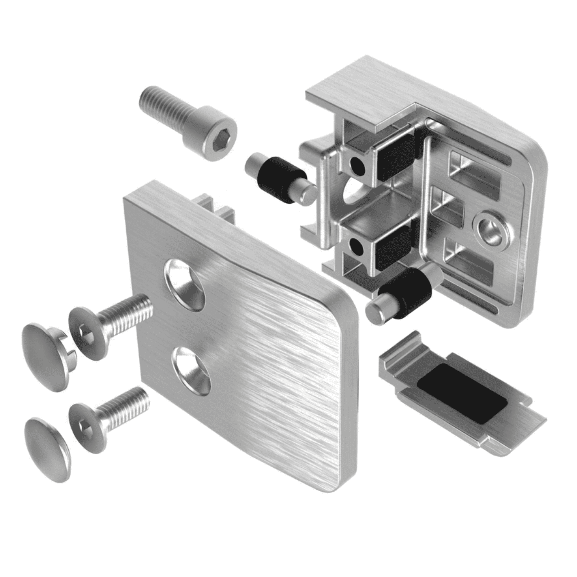 Accessori per ferramenta per porte in vetro