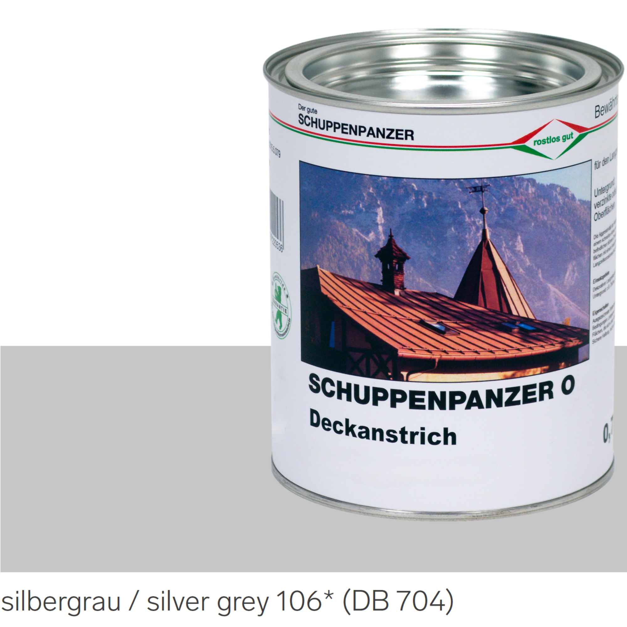 SCHUPPENPANZER-O 0707 silbergrau fuer Dachflaechen-67-1011.0