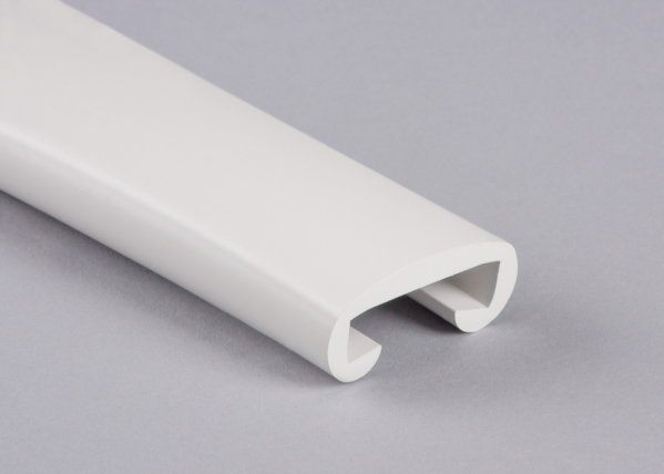 Kunststoffhandlauf fuer 30 x 8mm- signalweiss- 25 Meter-88-11F308.008