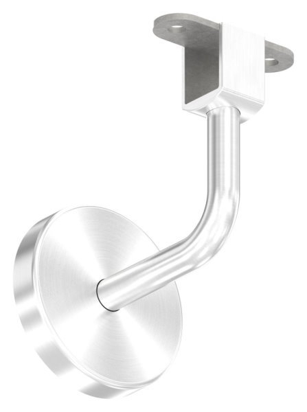 Handlaufhalter V2A Buegel Ø 12mm Nut 24x24mm fuer LED Nutrohr-88-11LED-NU-HH.240