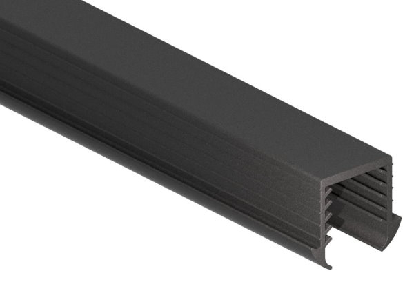 Keildichtung Glas 16-76 – 17-52mm- fuer Nut 24 x 24mm- Laenge 25m- EPDM-88-1160362-GU.25M