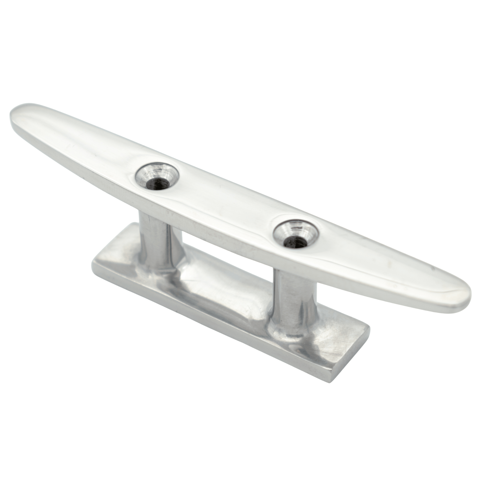 Klampe flach mit 2 Bohrungen V4A 100 mm - VPE- 1-66-64-411.82214100