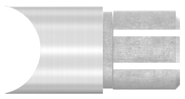 Anschlussstueck 90° fuer Rundrohr Ø 42-4x2-0 mm V2A-11-3665.4