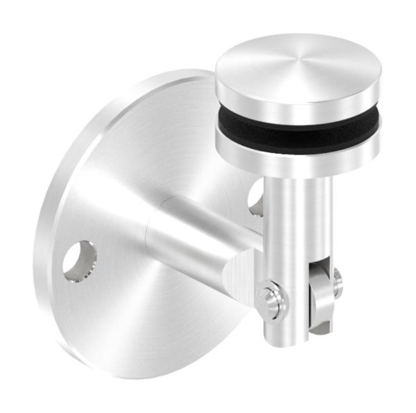 Vordachsystem abgehangen Edelstahl V4A Punkthalter Ø 52 mm ohne Zugstange-88-1150640-V4A.OZ
