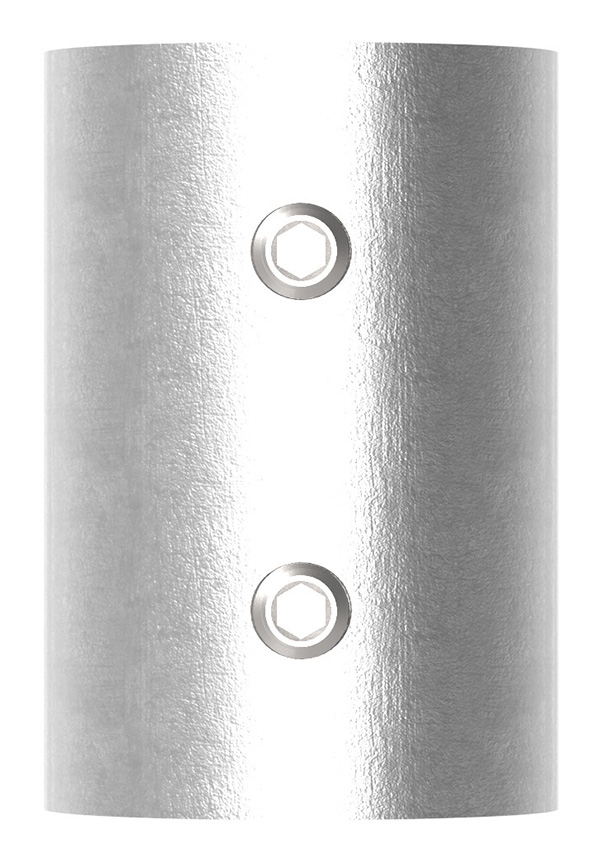 Rohrverbinder V2A fuer Rohr Ø 48-3 x 2-0 mm L 65 mm mit Klemmschrauben-11-3384.4